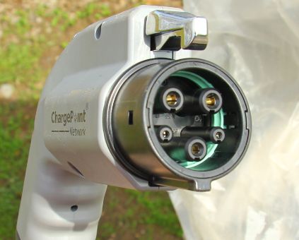 J1772 connector front face
