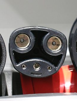 NACS / J3400 connector front face