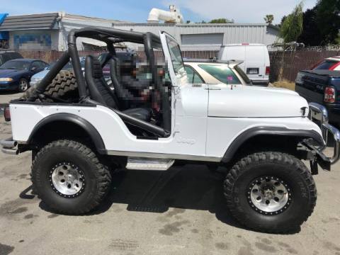 1976 Jeep CJ-5 undergoing EV conversion at 4x4 EVC